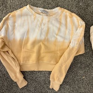 Wild fox cropped sweatshirt